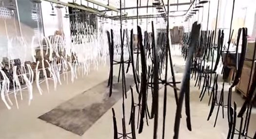 making-wooden-hangers-drying