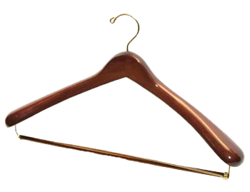 Deluxe Wooden Suit Hangers